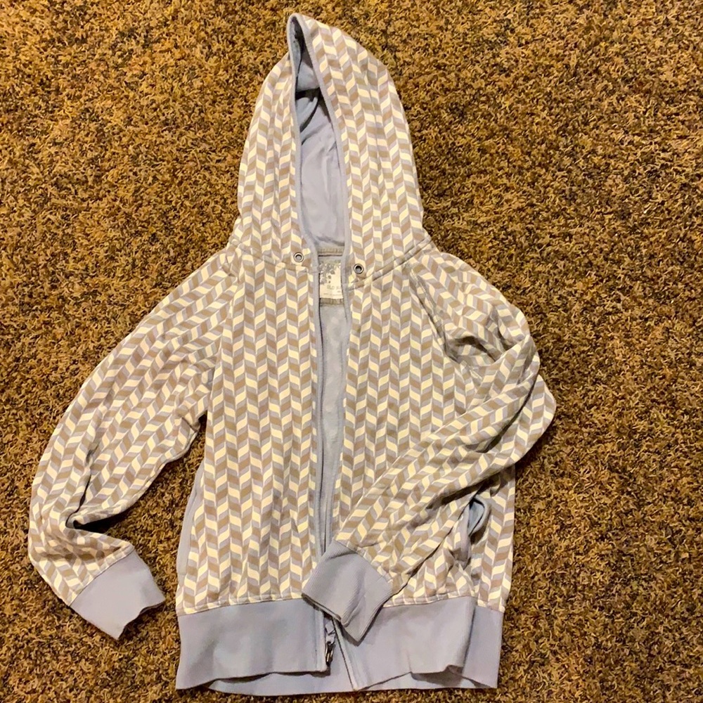 Zipper Sweatshirt Hoodie size M